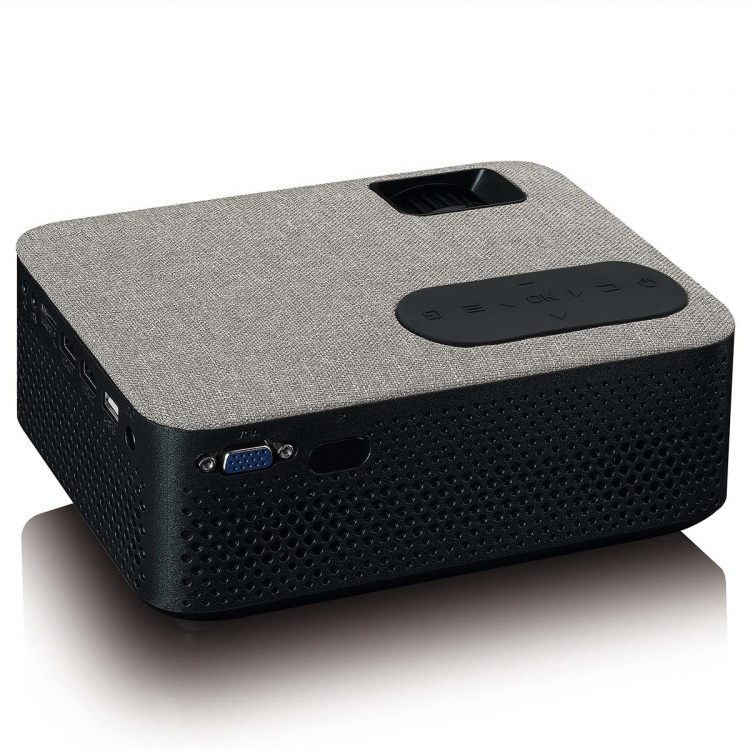 Lenco HD 720P LCD-projektor med Bluetooth® Grå