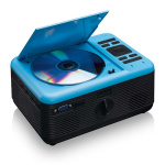 Lenco LCD-projektor med DVD-spelare och Bluetooth® Blue