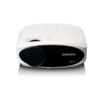 Lenco Full HD 1080P LCD-projektor med Bluetooth® Vit