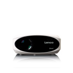 Lenco Full HD 1080P LCD-projektor med Bluetooth® Vit