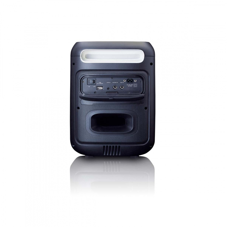 Lenco Kompakt IPX4 Bluetooth® Partyhögtalare med trådlös mikrofon
