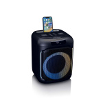 Lenco Kompakt IPX4 Bluetooth® Partyhögtalare med trådlös mikrofon