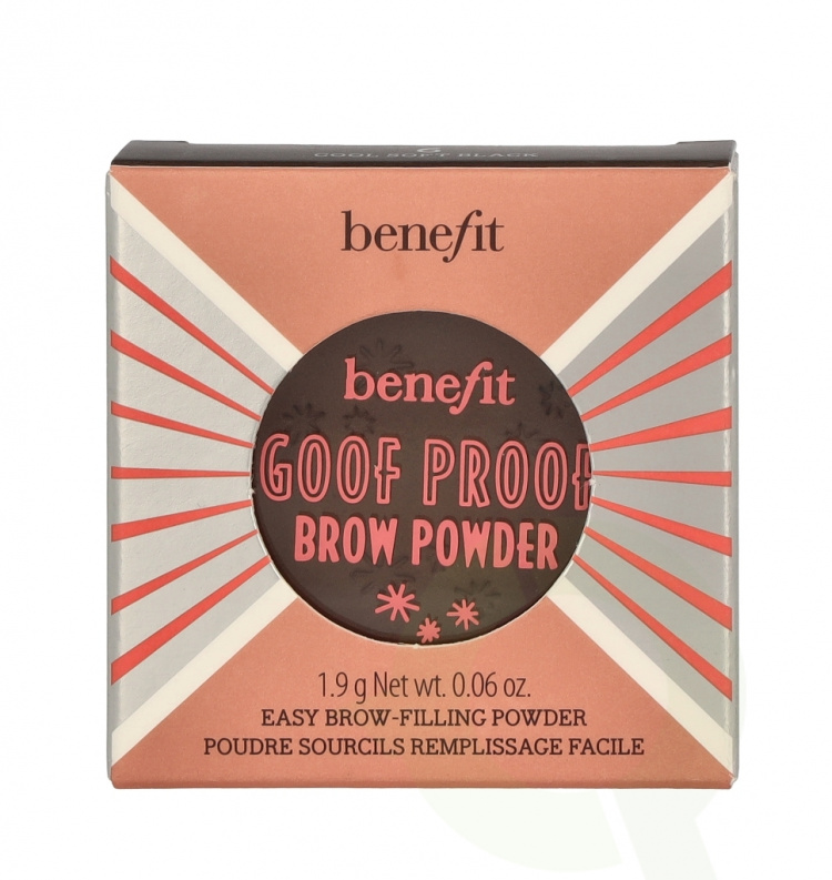 Benefit Goof Proof Brow Powder 1.9 g 6 Cool Soft Black