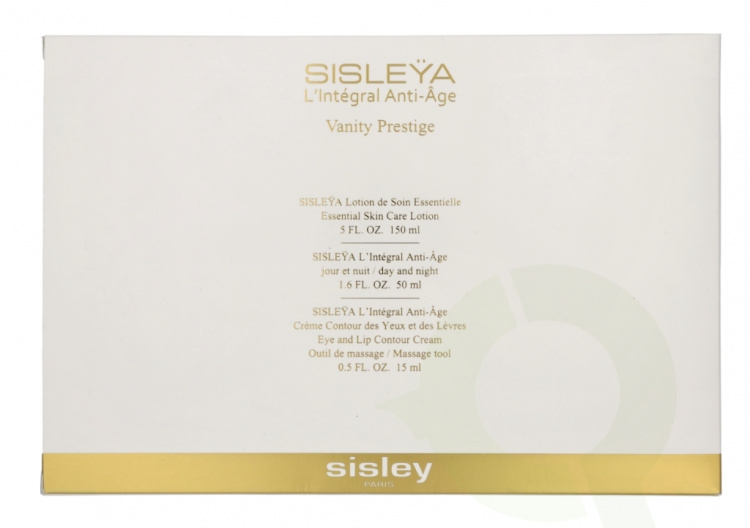 Sisley Sisleya L\'Integral Anti-Age Prestige Set 247.8 ml Anti-Age 150ml/Contour Cream 50ml/ Makeup Remover 15ml/Serum 15ml/Mask 5ml/Edp Spray 10ml/Gloss 1g