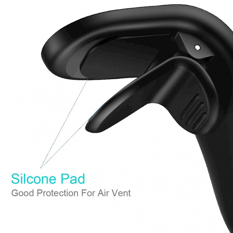 Maxlife MXCG-13 - Magnetisk Bilhållare till fläktgaller, Silver