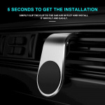 Maxlife MXCG-13 - Magnetisk Bilhållare till fläktgaller, Silver