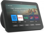 Amazon Echo Show 8 (3:e generationen) - Smart HD-pekskärm med 3D-ljud, smart hem-hubb och Alexa - Svart
