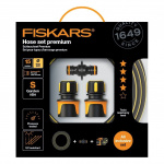 Fiskars Slang set Premium 15m 9mm