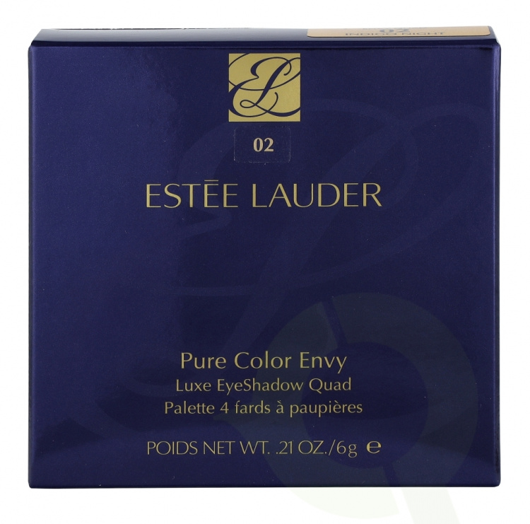 Estee Lauder Pure Color Envy Eye Shadow Quad 6 g 02 Indigo Night