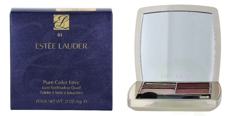 Estee Lauder Pure Color Envy Eye Shadow Quad 6 g 03 Aubergine Dr.
