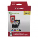 Canon Bläck 2106C006 CLI-581 Multipack + Papper Canon Bläck 2106C006 CLI-581 Multipack + Papper
