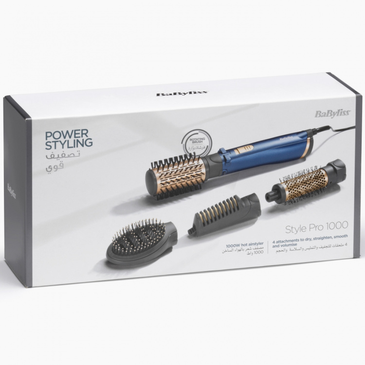 BaByliss Varmluftsborste Style Pro 1000W AS965E