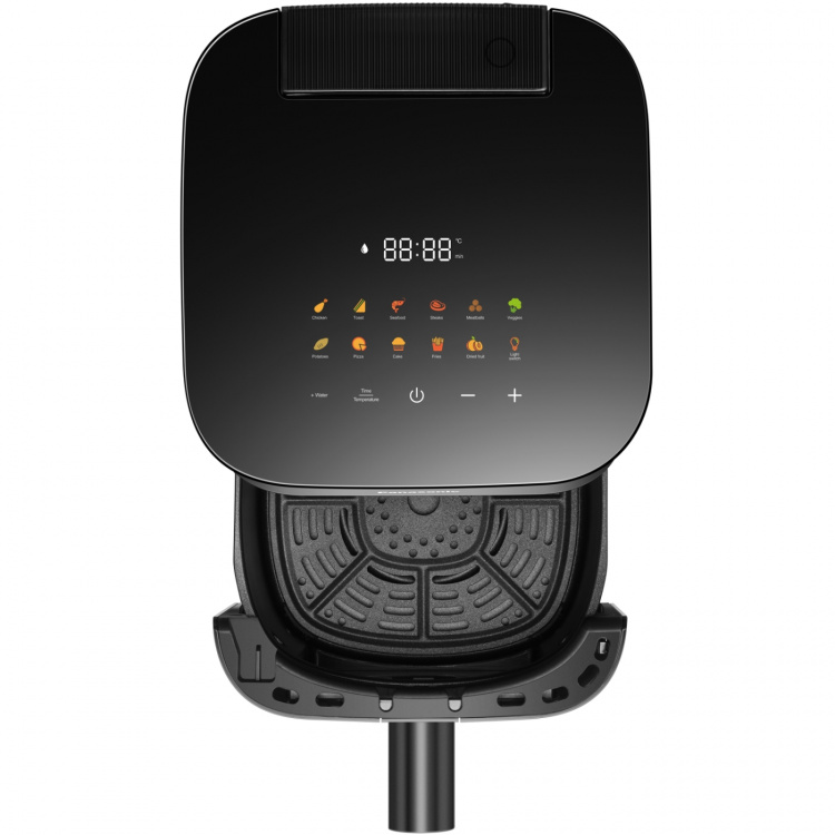 Panasonic Airfryer 5L 1450W NF-CC500SXE Dubbla element Touch, Belysning & Ånga Panasonic Airfryer 5L 1450W NF-CC500SXE Dubbla element Touch, Belysning & Ånga