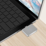 LogiLink Mini-kabinett för PCIe NVMe SSD USB-C Aluminium LogiLink Mini-kabinett för PCIe NVMe SSD USB-C Aluminium