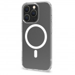 Celly Gelskinmag TPU Cover MagSafe-kompatibelt iPhone 16 Pro Transparent Celly Gelskinmag TPU Cover MagSafe-kompatibelt iPhone 16 Pro Transparent