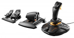 ThrustMaster T16000M FCS Flight Pack inkluderar joystick, gasreglage och roderpedaler