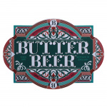 Fanatik Harry Potter Butterbeer skylt i plåt