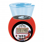 Lexibook Miraculous projektorväckarklocka med timer (RL977MI)