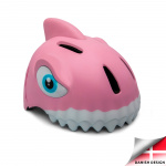 Crazy Safety Shark Cykelhjälm - Rosa (49-55cm) (100501-02-01)