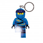 LEGO Nyckelring med LED Ninjago - Jay (4004036-LGL-KE148)