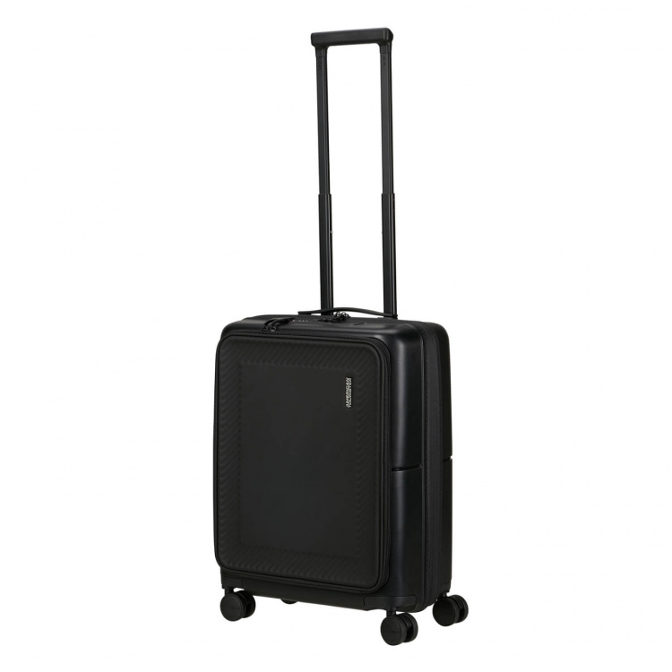 American Tourister Resväska DashPop Spinner 55/23 Front Pocket Laptop True Black