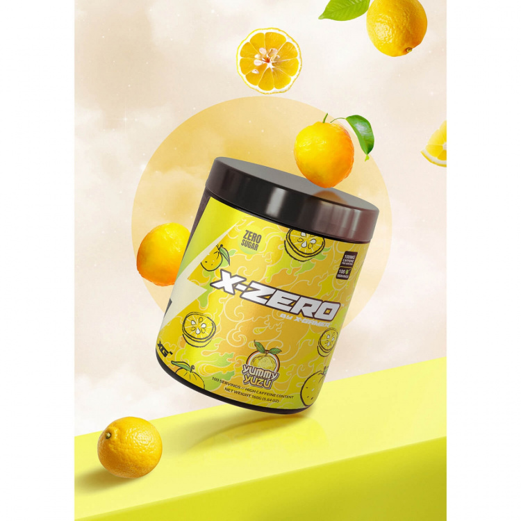 X-GAMER Energidryckspulver X-Zero 160 gram Yummy Yuzu X-GAMER Energidryckspulver X-Zero 160 gram Yummy Yuzu