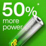 GP Batteri Super Alkaline AAA LR03 4-Pack