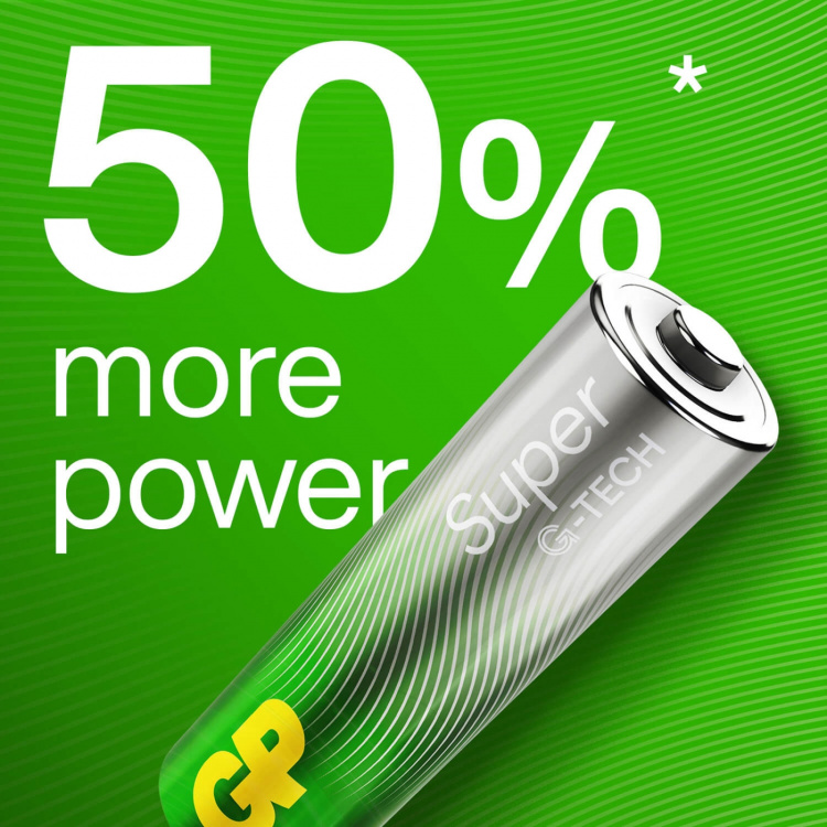 GP Batteri Super Alkaline AAA LR03 4-Pack