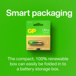 GP Batteri Ultra Alkaline C LR14 2-Pack