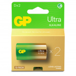GP Batteri Ultra Alkaline D LR20 2-Pack GP Batteri Ultra Alkaline D LR20 2-Pack