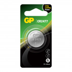 GP Knappcellsbatteri Litium CR2477 1-Pack GP Knappcellsbatteri Litium CR2477 1-Pack