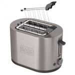 BLACK+DECKER Brödrost Toaster 2-Slots 900W Inox BLACK+DECKER Brödrost Toaster 2-Slots 900W Inox