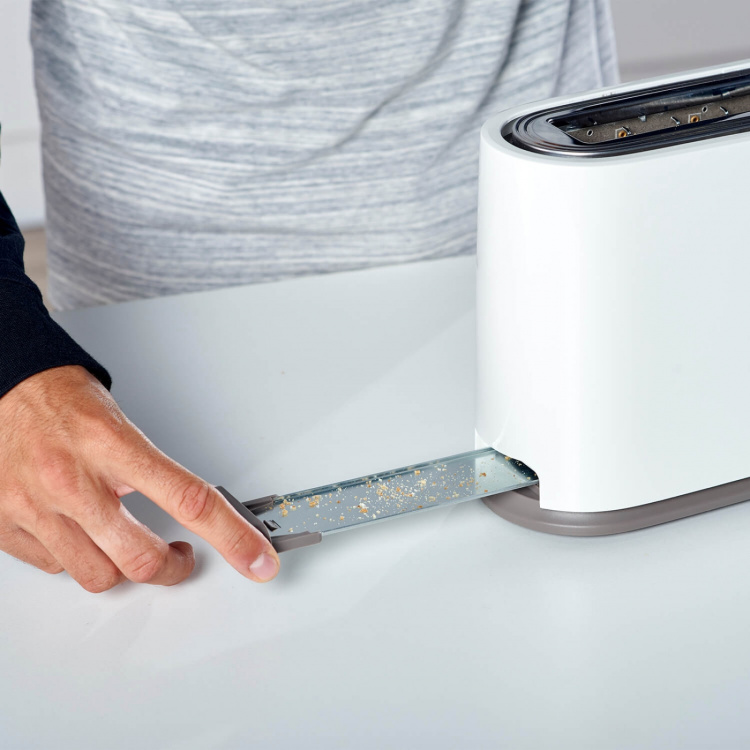 Taurus Brödrost Mytoast Enkelslot Lång Vit Taurus Brödrost Mytoast Enkelslot Lång Vit