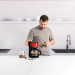 Taurus Kaffebryggare Verona Vintage Röd