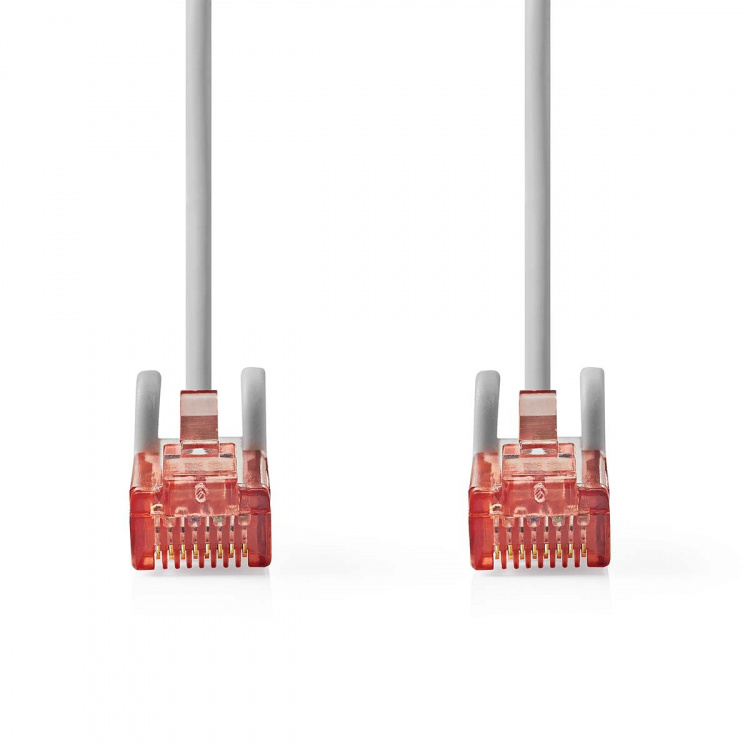 Nedis CAT6 Nätverkskabel | RJ45 hane | RJ45 hane | U/UTP | 0.50 m | Rund | PVC | Grå | Label Nedis CAT6 Nätverkskabel | RJ45 hane | RJ45 hane | U/UTP | 0.50 m | Rund | PVC | Grå | Label