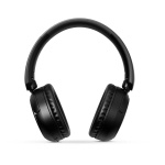 Nedis Trådlösa Over-Ear hörlurar | Maximal batteritid: 12 timmar | Inbygd mikrofon | Tryck på Kontroll | Stöd för röststyrning | Volymkontroll | Svart