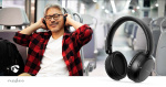 Nedis Trådlösa Over-Ear hörlurar | Maximal batteritid: 12 timmar | Inbygd mikrofon | Tryck på Kontroll | Stöd för röststyrning | Volymkontroll | Svart