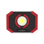 Nedis Arbetslampa | 10 W | Batteridriven | 5 V DC | N/A | Uppladdningsbara | Belysning varaktighet: 10 h | 1000 lm | Belysningsräckvidd: 30 m