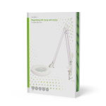 Nedis Förstoringsglas Bordslampa | Linsstyrka: 3 Diopter | 6500 K | 6 W | 700 lm | Vit