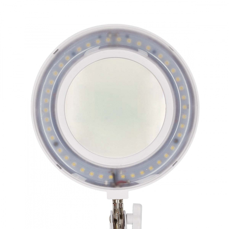 Nedis Förstoringsglas Bordslampa | Linsstyrka: 3 Diopter | 6500 K | 6 W | 700 lm | Vit