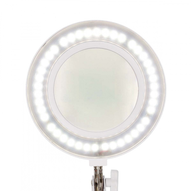 Nedis Förstoringsglas Bordslampa | Linsstyrka: 3 Diopter | 6500 K | 6 W | 700 lm | Vit