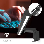 Nedis Monitorljusfält | 40 cm | Dimbar | LED | Pekkontroll | ABS / Aluminium