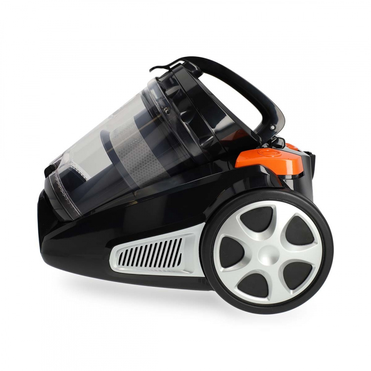 Nedis Dammsugare utan påse | Påslös | 700 W | Dammkapacitet: 3.0 l | Kombi Borste | aktionsradie: 8.50 m | HEPA luftfilter | Antracit / Orange / Svart