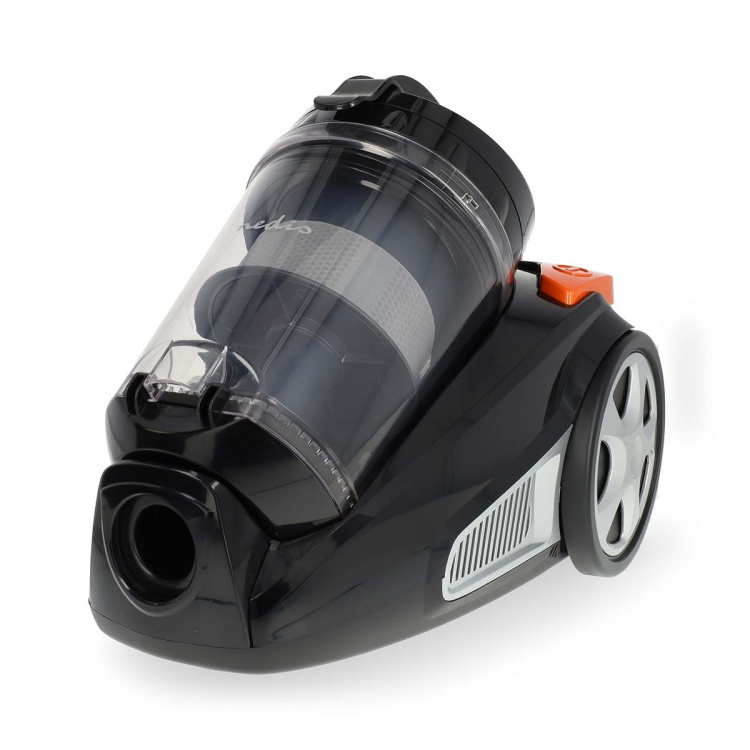 Nedis Dammsugare utan påse | Påslös | 700 W | Dammkapacitet: 3.0 l | Kombi Borste | aktionsradie: 8.50 m | HEPA luftfilter | Antracit / Orange / Svart
