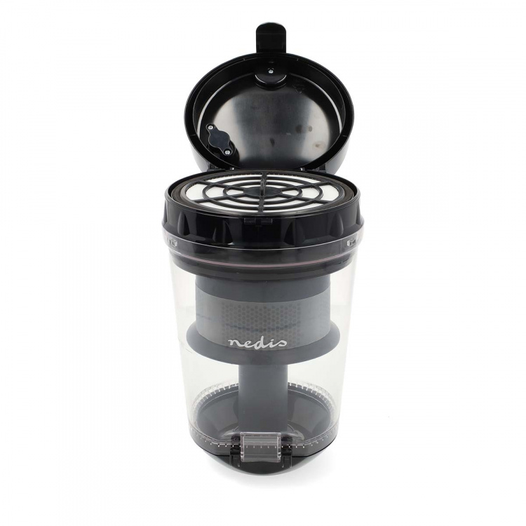 Nedis Dammsugare utan påse | Påslös | 700 W | Dammkapacitet: 3.0 l | Kombi Borste | aktionsradie: 8.50 m | HEPA luftfilter | Antracit / Orange / Svart