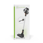 Nedis Skaftdammsugare | 130 W | 25.9 VAC | Motoriserad borste med integrerad belysning | 10000 Pa | HEPA luftfilter | Orange / Svart