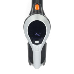 Nedis Skaftdammsugare | 130 W | 25.9 VAC | Motoriserad borste med integrerad belysning | 10000 Pa | HEPA luftfilter | Orange / Svart