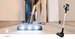 Nedis Skaftdammsugare | 130 W | 25.9 VAC | Motoriserad borste med integrerad belysning | 10000 Pa | HEPA luftfilter | Orange / Svart