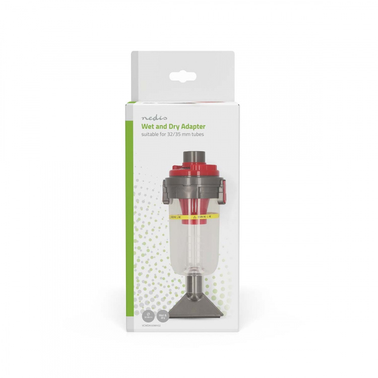 Nedis Våt- och Torradapter | Universella | Hårda golv / Hårda underlag / Kakel / Parkett | 32 - 35 mm