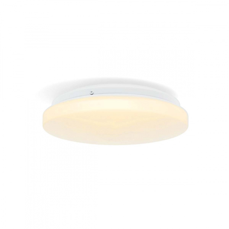Nedis SmartLife Taklampa | RGB / Varm till cool vit | Rund | Diameter: 260 mm | 1820 lm | 2700 - 6500 K | IP44 | Energiklass: F | Android™ / IOS